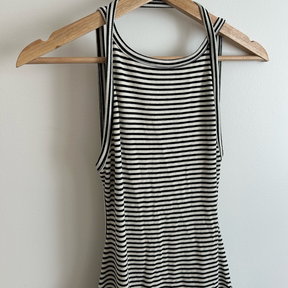Stripped maxi dress